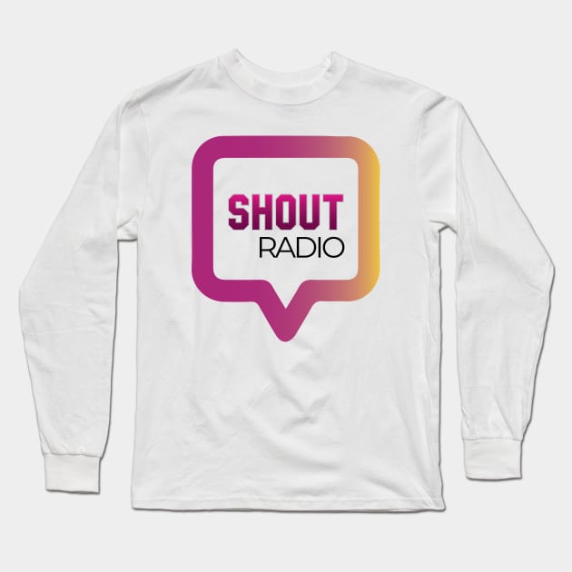 Shout Radio Icon Long Sleeve T-Shirt by Shout Radio